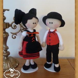 Couple d'Alsaciens "Bénédicte"