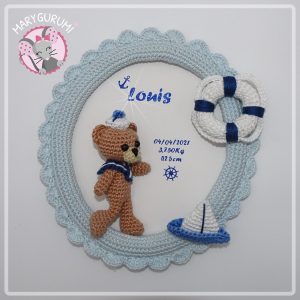 Cadre de naissance Garçon