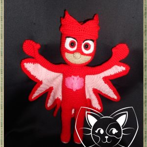 TUTORIEL : Bibou pyjamasque rouge