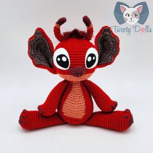 TUTORIEL - Leroy (Stitch rouge)