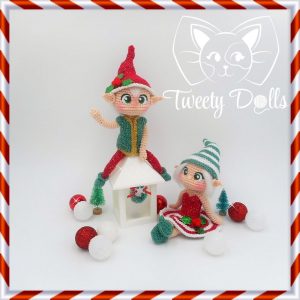 Sucette et Berlingot les elfes de Noël