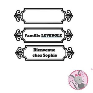 Flex Etiquette personnalisée