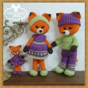 TUTORIEL : Famille Goupilouface - les renards