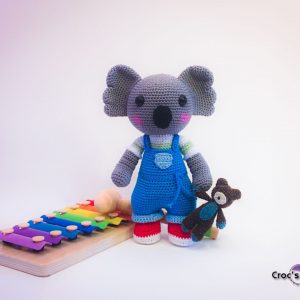 Kalypso le petit Koala et son Teddy Bear