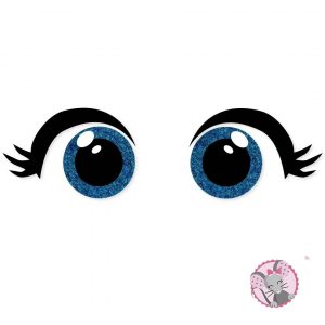 Yeux "Bébé Fille" (Flex/Flock)