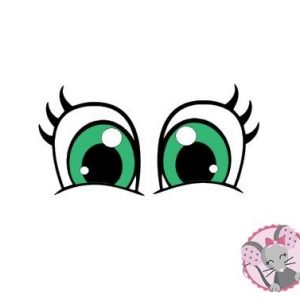 Yeux Flex/Flock "Guimauve"